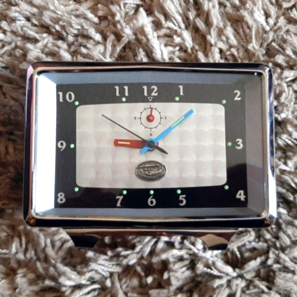 Spirit Of St Louis vintage Aviator wind-up alarm clock